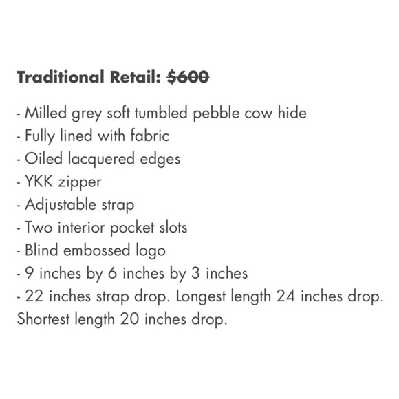 Article & Goods leather camera bag - Picture 10 of 10